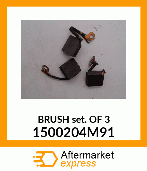 BRUSHSETOF3 1500204M91