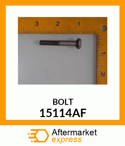 BOLT 15114AF