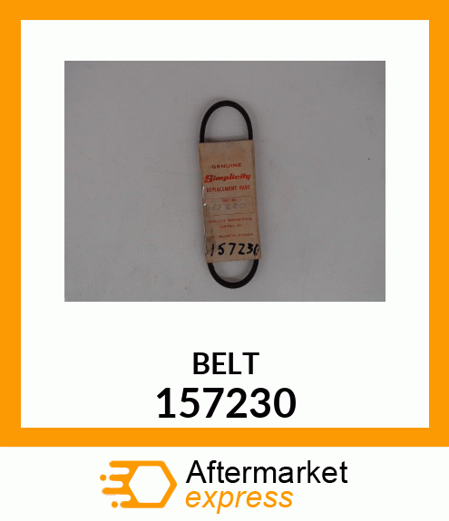 BELT 157230