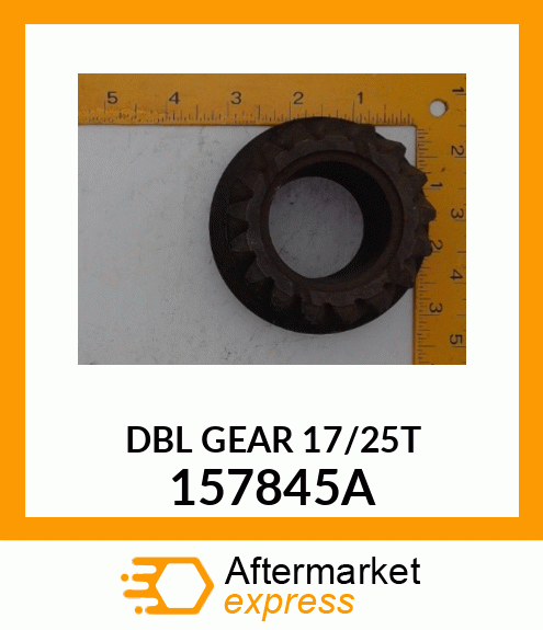 DBL_GEAR_17/25T 157845A