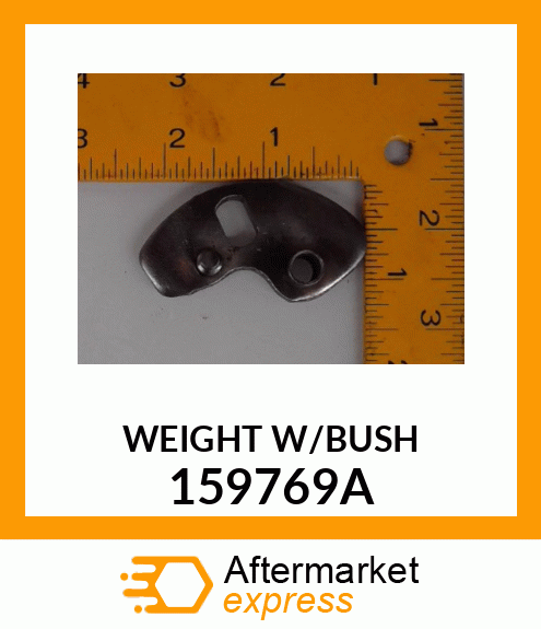 WEIGHTW/BUSH 159769A