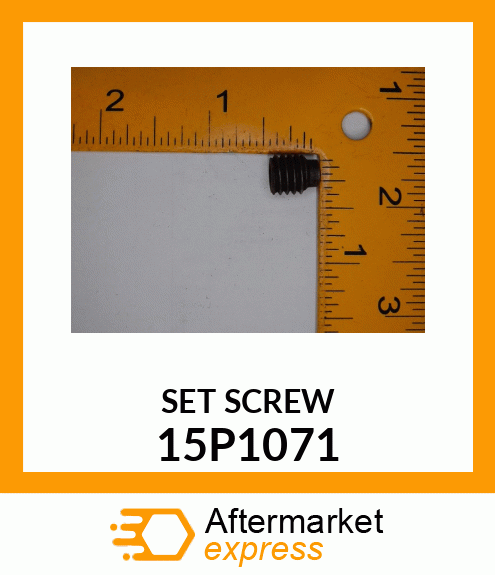 SET SCREW 15P1071