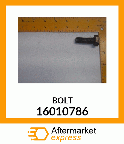 BOLT 16010786