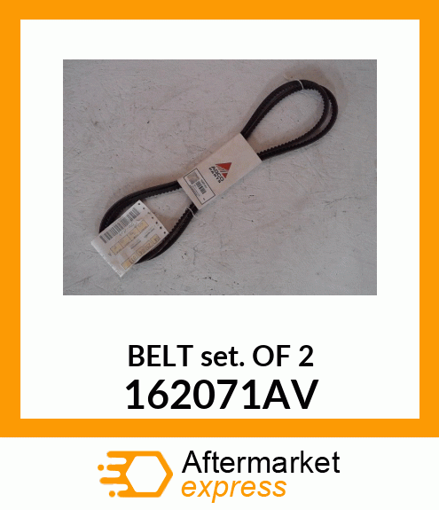 BELTSETOF2 162071AV