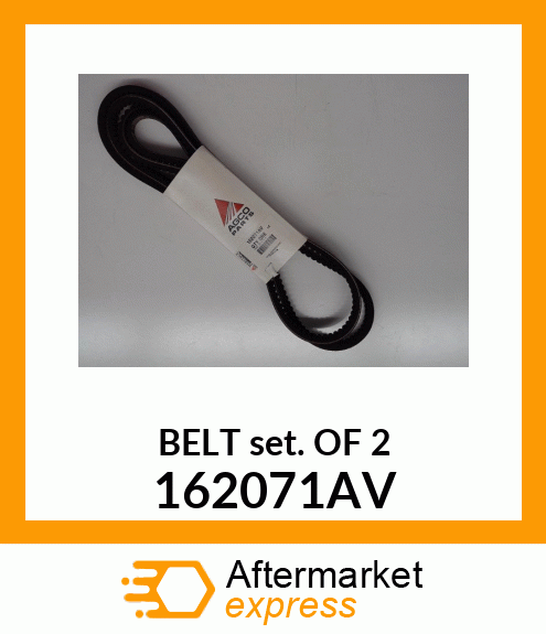 BELTSETOF2 162071AV