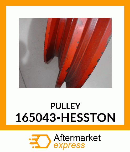 PULLEY 165043-HESSTON