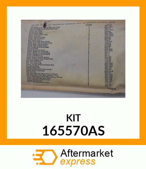 KIT46PC 165570AS