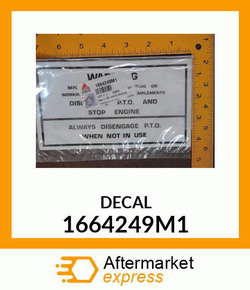 DECAL 1664249M1