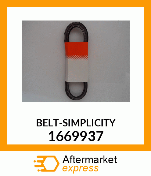 BELT/SIMPLICITY 1669937