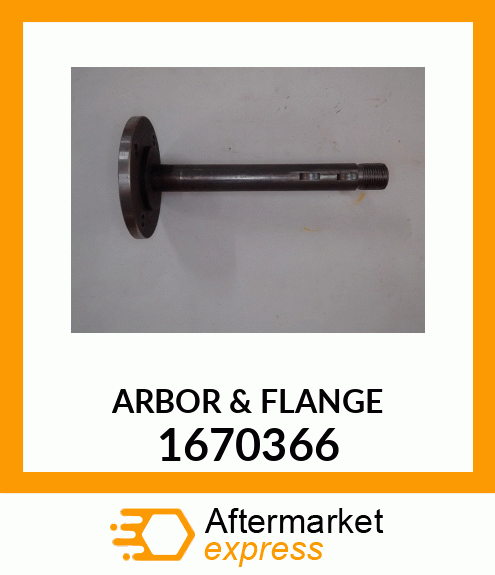 ARBOR & FLANGE 1670366