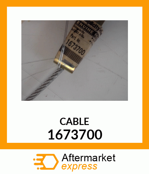 CABLE 1673700