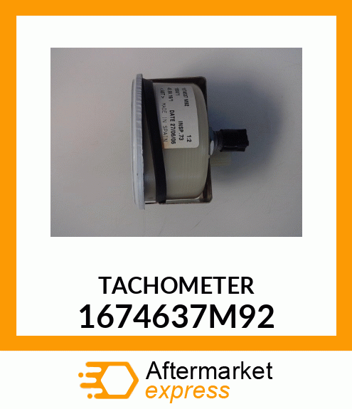 TACHOMETER 1674637M92