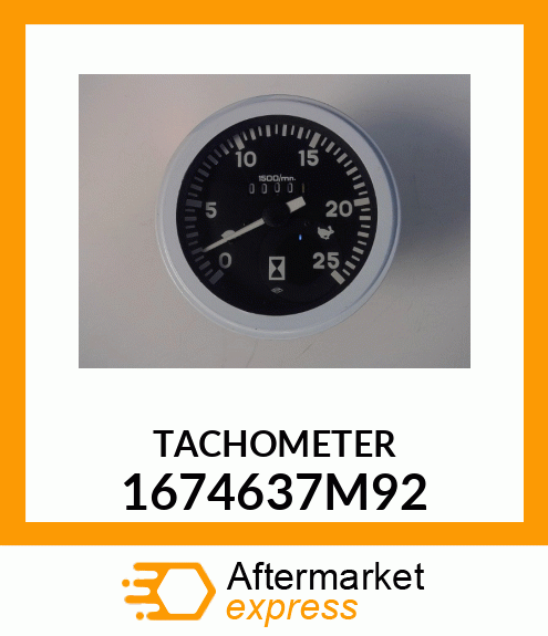 TACHOMETER 1674637M92