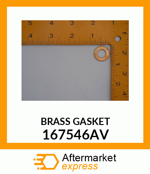 BRASSGASKET 167546AV