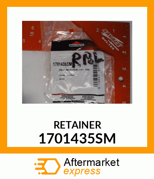 RETAINER 1701435SM