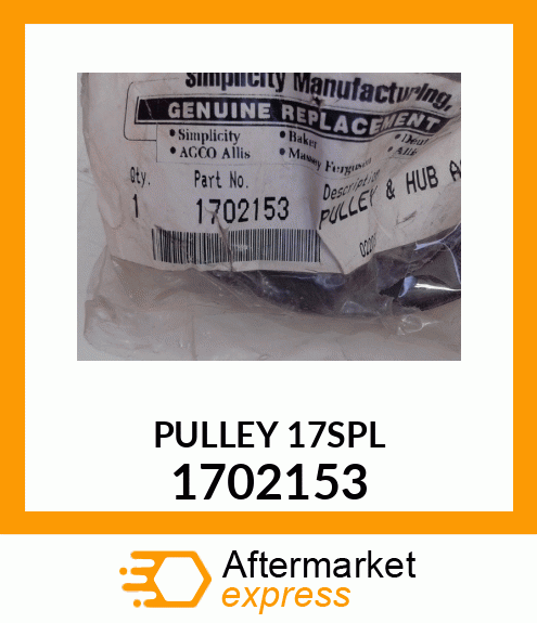 PULLEY_17SPL 1702153