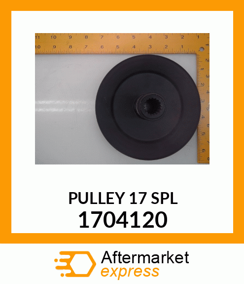 PULLEY17SPL 1704120