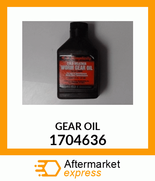 GEAR OIL 1704636