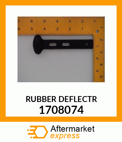 RUBBER DEFLECTR 1708074