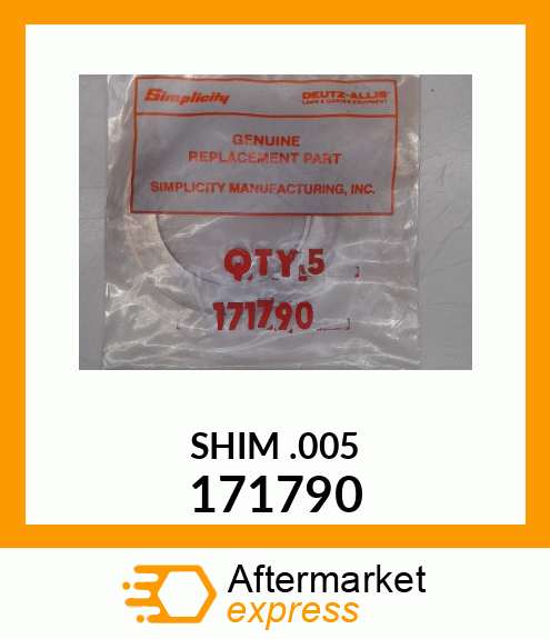 SHIM 171790