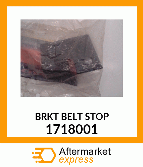 BRKT BELT STOP 1718001