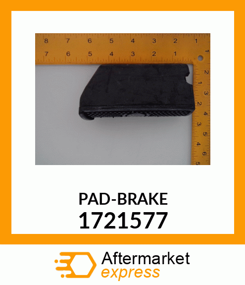 PAD-BRAKE 1721577