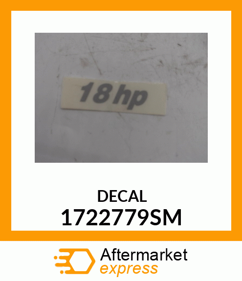 DECAL 1722779SM