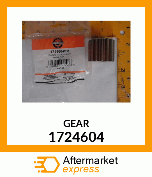 GEAR 1724604