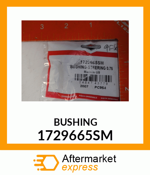 BUSHING 1729665SM