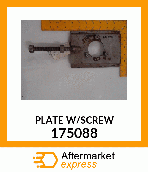 PLATEW/SCREW 175088