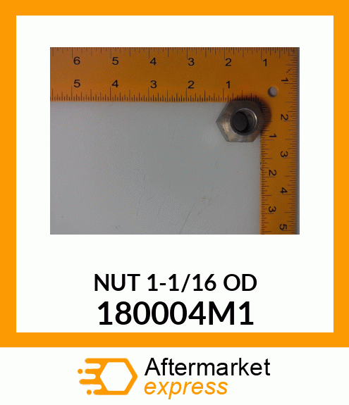 NUT11/16O.D 180004M1