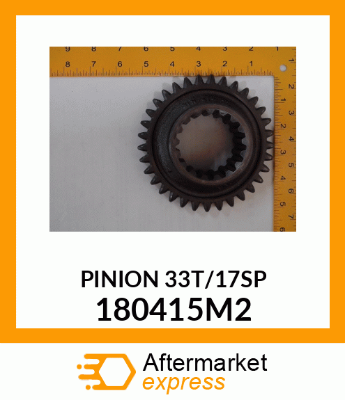 PINION33T/17SP 180415M2