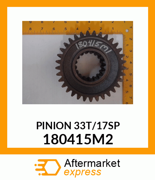 PINION33T/17SP 180415M2