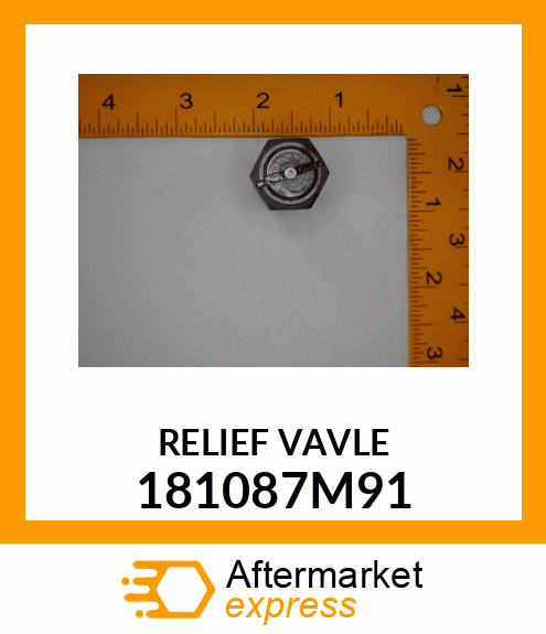 RELIEF VAVLE 181087M91