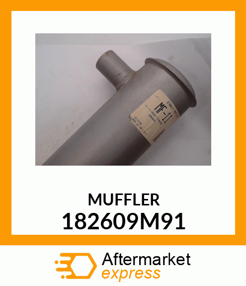 MUFFLER 182609M91