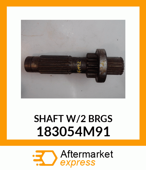 SHAFT_W/2_BRGS_ 183054M91