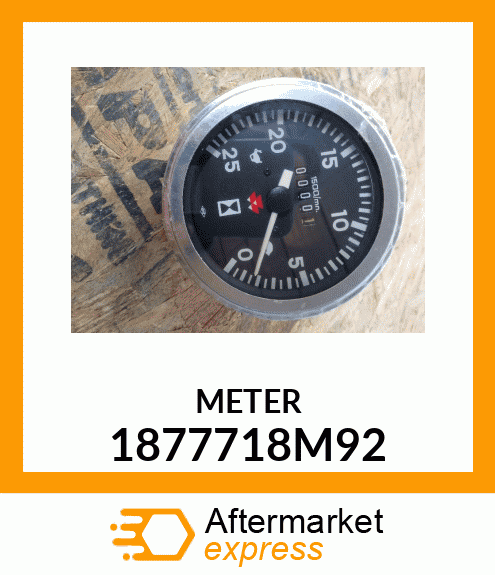 METER 1877718M92