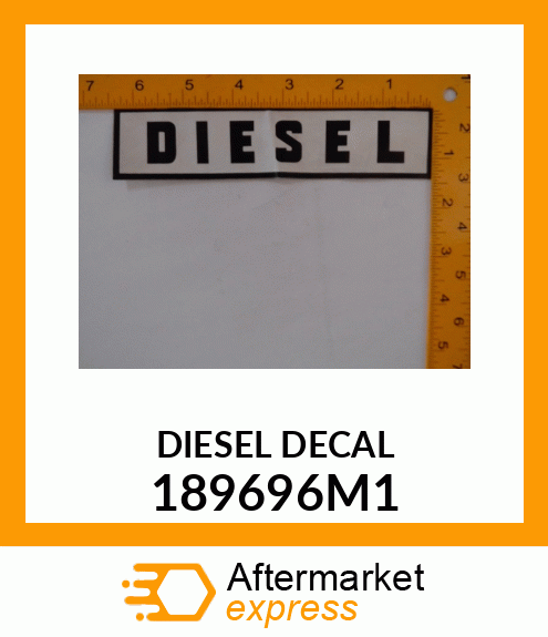 DIESELDECAL 189696M1