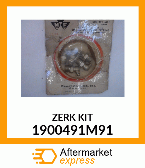 ZERK KIT 1900491M91