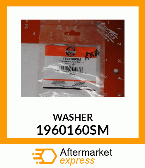 WASHER 1960160SM