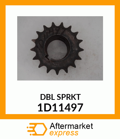 DBL SPRKT 1D11497