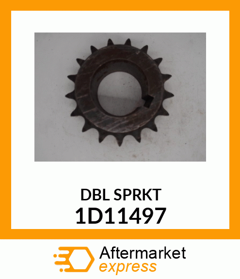 DBL SPRKT 1D11497