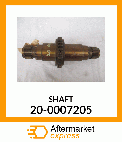 SHAFT 20-0007205