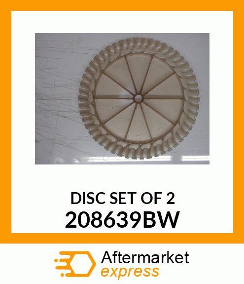 DISC SET OF 2 208639BW