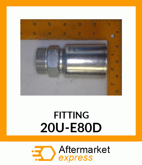 FITTING 20U-E80D