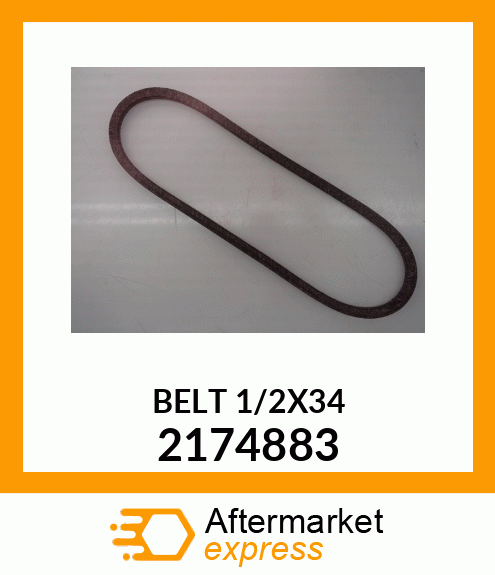 BELT 1/2X34 2174883