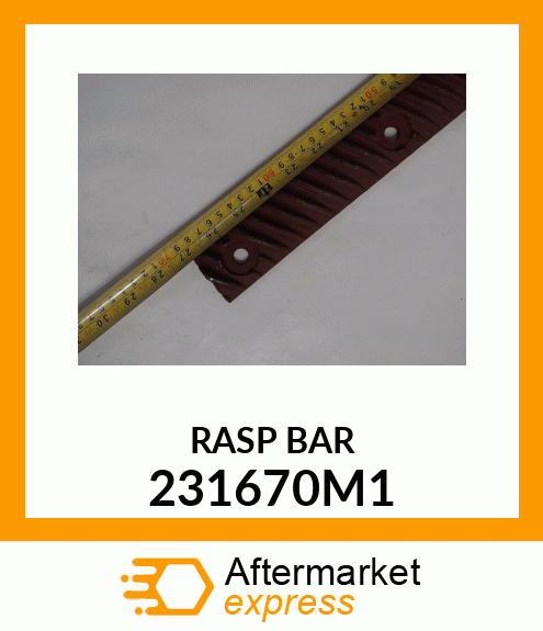 RASPBAR 231670M1