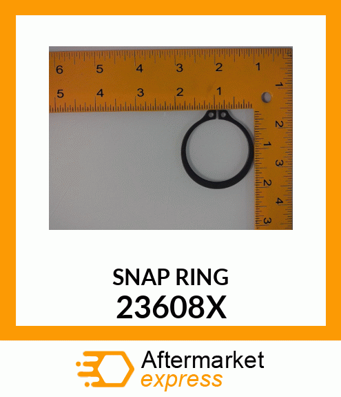 SNAP RING 23608X