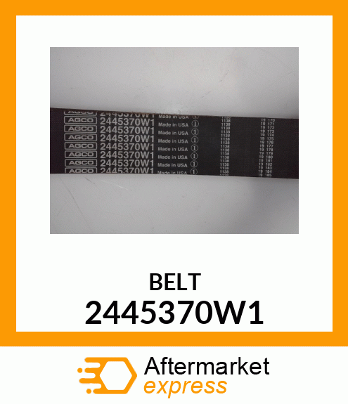 BELT 2445370W1