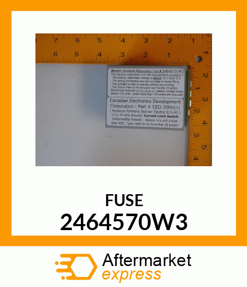 FUSE 2464570W3